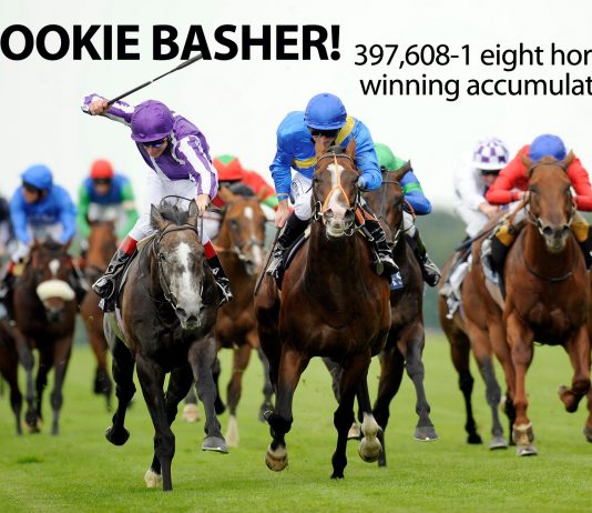 BOOKIE BASHER! 397,608-1 fromthehorsesmouth.tips 8 horse winning accumulator!