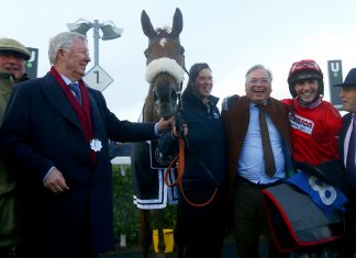 Give Me A Copper, part-owned by ex-Manchester United manager Sir Alex Ferguson, who was at the races, completed a fromthehorsesmouth.tips Wincanton 17-1 treble.