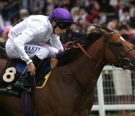 Jockey Luke Morris.