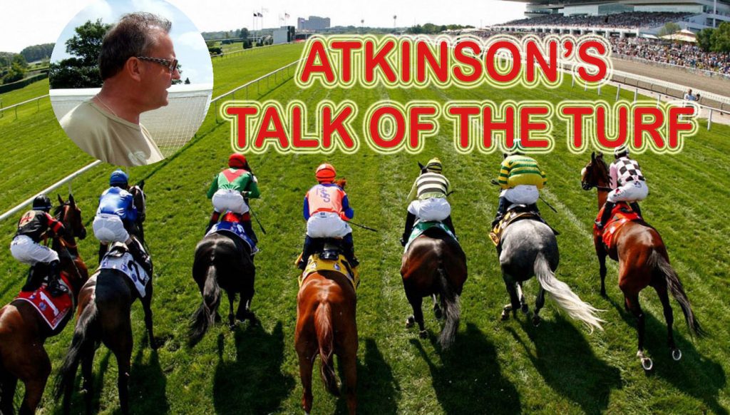 Punters friend Andrew Atkinson's TALK OF THE TURF