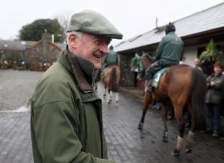 Willie Mullins: Gjoumi (2.35) and Alone (4.20) Gowran Park.