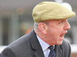 FOCUS on trainer Fergal O’Brien Fergal O'Brien saddles Petite Power at Uttoxeter Midlands Grand National.