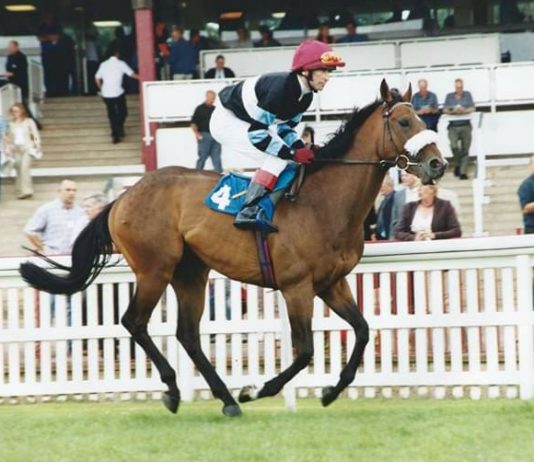 Remembering KEITH FLOYD Gary during his racing days as an amateur jockey.
