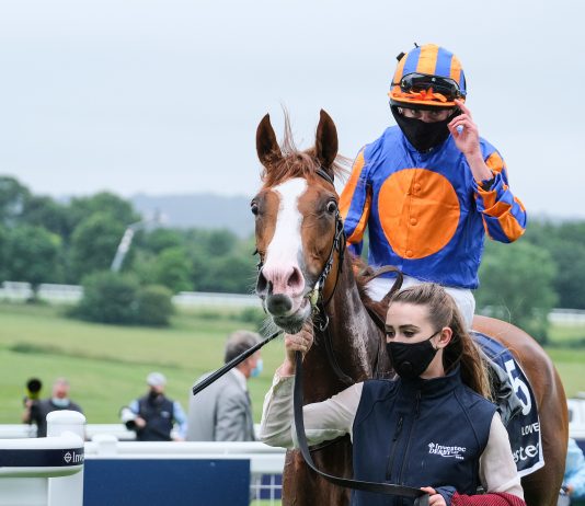 O'BRIEN IN 'LOVE' IN OAKS WIN
