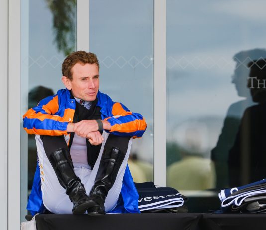 Ryan Moore rides Aesop's Fables (2.00) and Concert Hall (4.15) Navan.