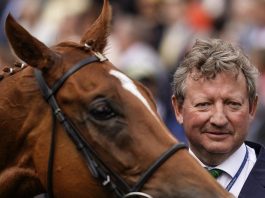 Mark Johnston saddles Deep Impression (3.10) Kempton Park.