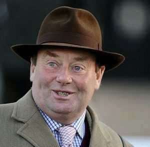 Nicky Henderson saddled Buzz to win Ascot G2 Coral Hurdle.