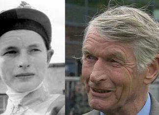 Eric Alston, apprentice jockey to trainer, spanning almost six decades, saddles Maid In India at Haydock Park on June 8.