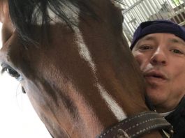 "What a mare! We're on the road to Longchamp," said Dettori, eyeing success in the Arc de Triomphe.