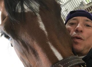 "What a mare! We're on the road to Longchamp," said Dettori, eyeing success in the Arc de Triomphe.