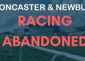 Doncaster and Newbury abandoned