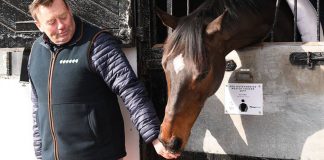Altior with Nicky Henderson