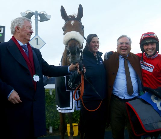 Give Me A Copper, part-owned by ex-Manchester United manager Sir Alex Ferguson, who was at the races, completed a fromthehorsesmouth.tips Wincanton 17-1 treble.