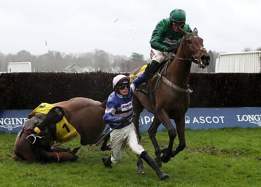 'When he got up it was brilliant. My God what a reception' - trainer Paul Nicholls