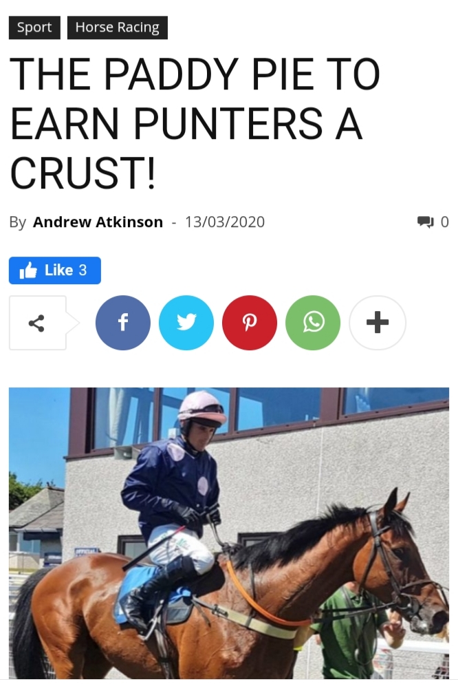 PIES 'AV COME! Horse Racing News and Tips