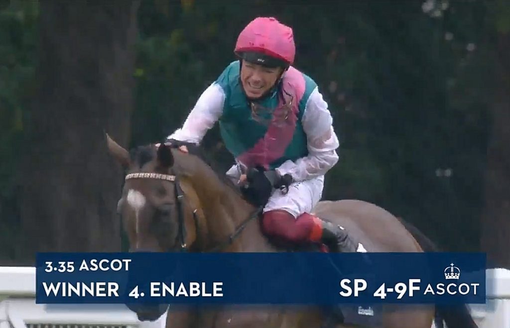 My Girl! Enable makes history under Dettori