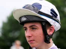 Hurricane Alex was ridden by jockey Rossa Ryan.