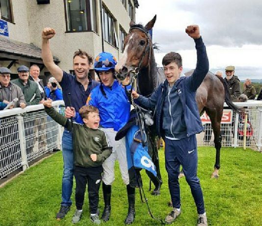 See Double You wins at Hexham in 2018. Photo: Twitter.