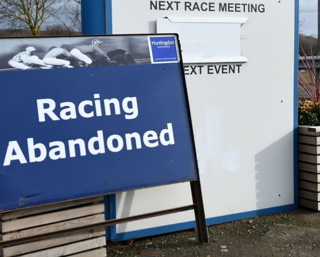 Cheltenham's Festival Trials Day meeting on Saturday abandoned