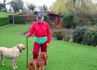 Jack Berry MBE walking Grand National distance to raise money for IJF.