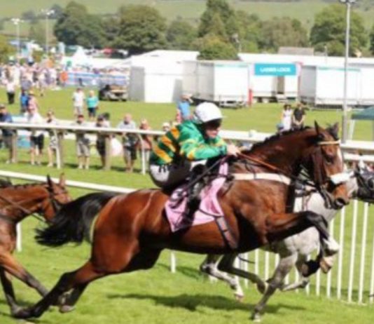 Richard McLernon rides Kimberlite Candy: We're all systems go.