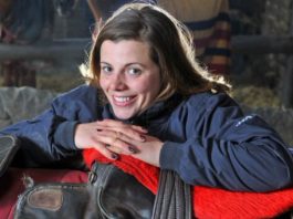 Sam England: saddled Rukwa to wins at Bangor and Huntingdon. Photo Twitter