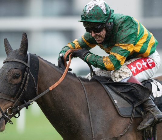 Johnson ‘salutes all’ after announcing retirement Johnson winning on Dostal Phil at Newbury