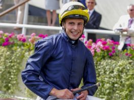 William Buick rides Hafit (1.15) and Jabbarockie (4.05) at Haydock.