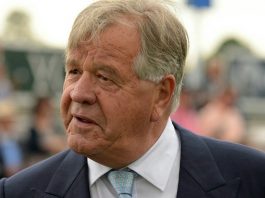 Sir Michael Stoute saddles Bay Bridge (3.33) Newmarket.