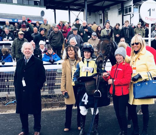 Protektorat tipped by fromthehorsesmouth.info lands Unibet Many Clouds Chase at Aintree Bridget Andrews in the winners enclosure