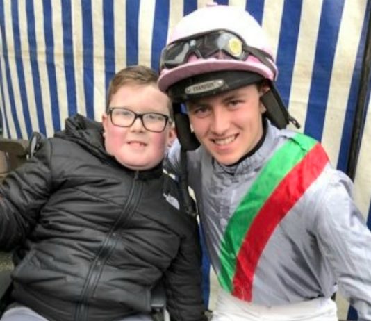 Liam Harrison rides Ask Dillon (2.35) Cheltenham.