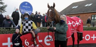 Jungle Boogie wins at Fairyhouse on New Years Day