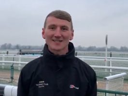 Clerk of the course Tom Ryall