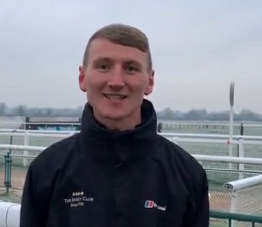 Clerk of the course Tom Ryall