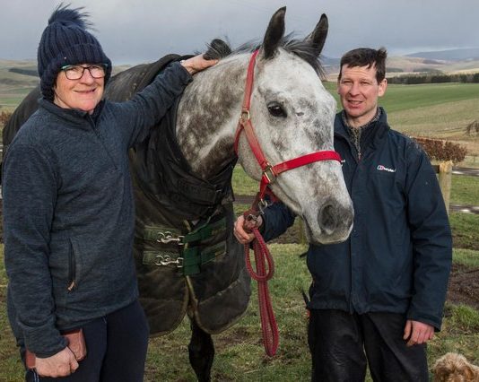 Don Brocco trainers Harriet Graham and Gary Rutherford