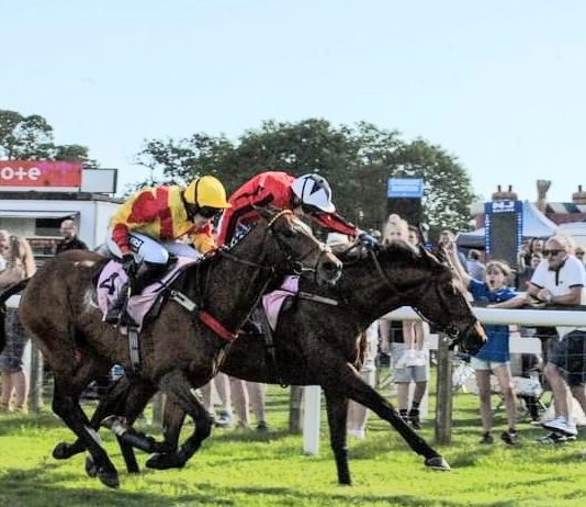James Moffatt-Charlotte Jones Cartmel treble Trainer James Moffatt saddled treble at Cartmel.