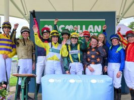 Charity riders at York raiding money for Cancer relief